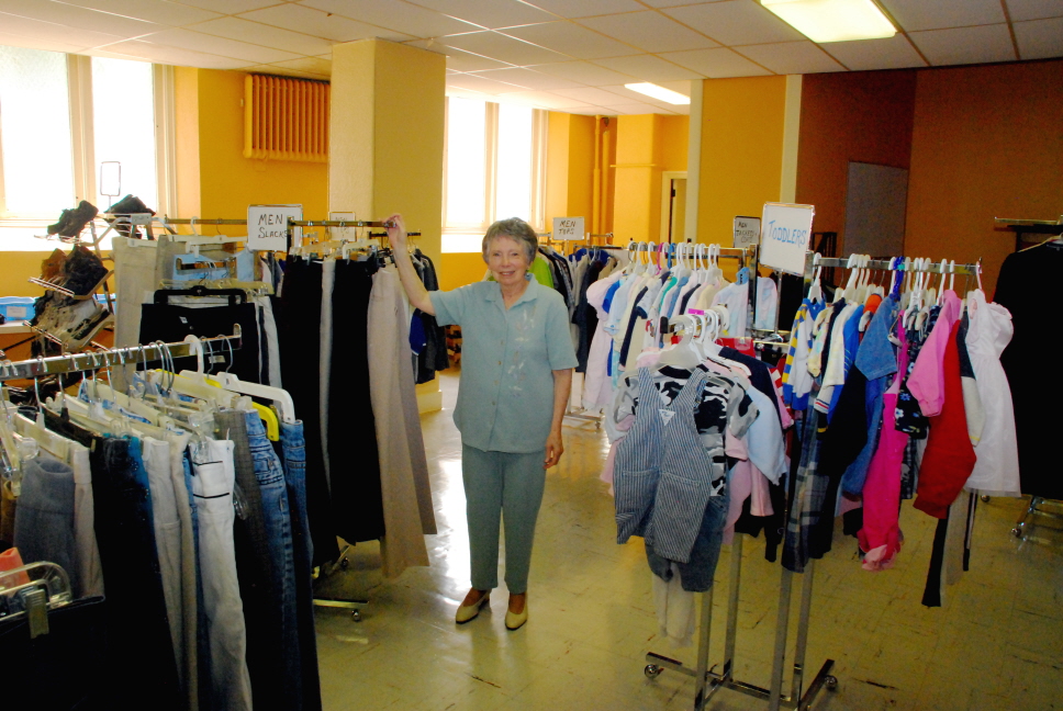 Clothing Closet in the Gathering Place at Hanover