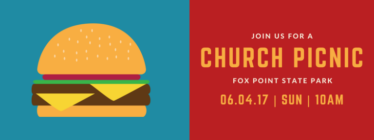 Annual Church Picnic – June 4, 2017