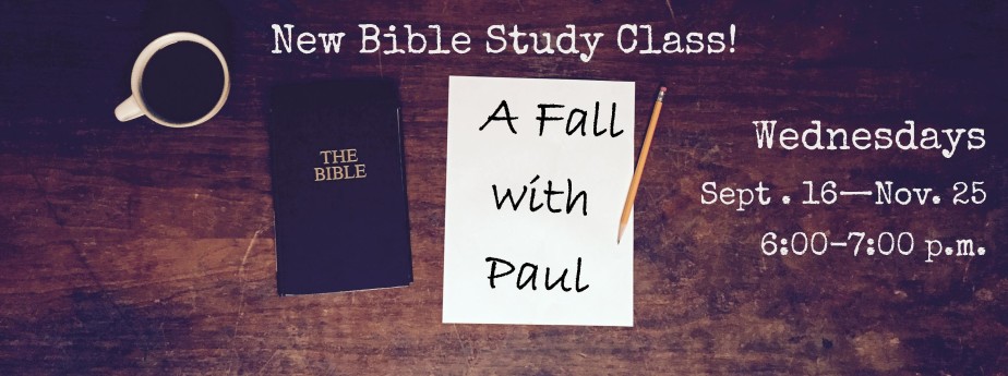 A Fall with Paul – Wednesday Bible Study