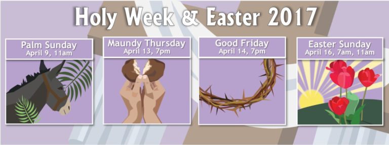 Holy Week & Easter 2017